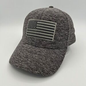 H3 Headwear Baseball Hat Snapback Unisex OSFM Gray Tactical Patriotic Style
